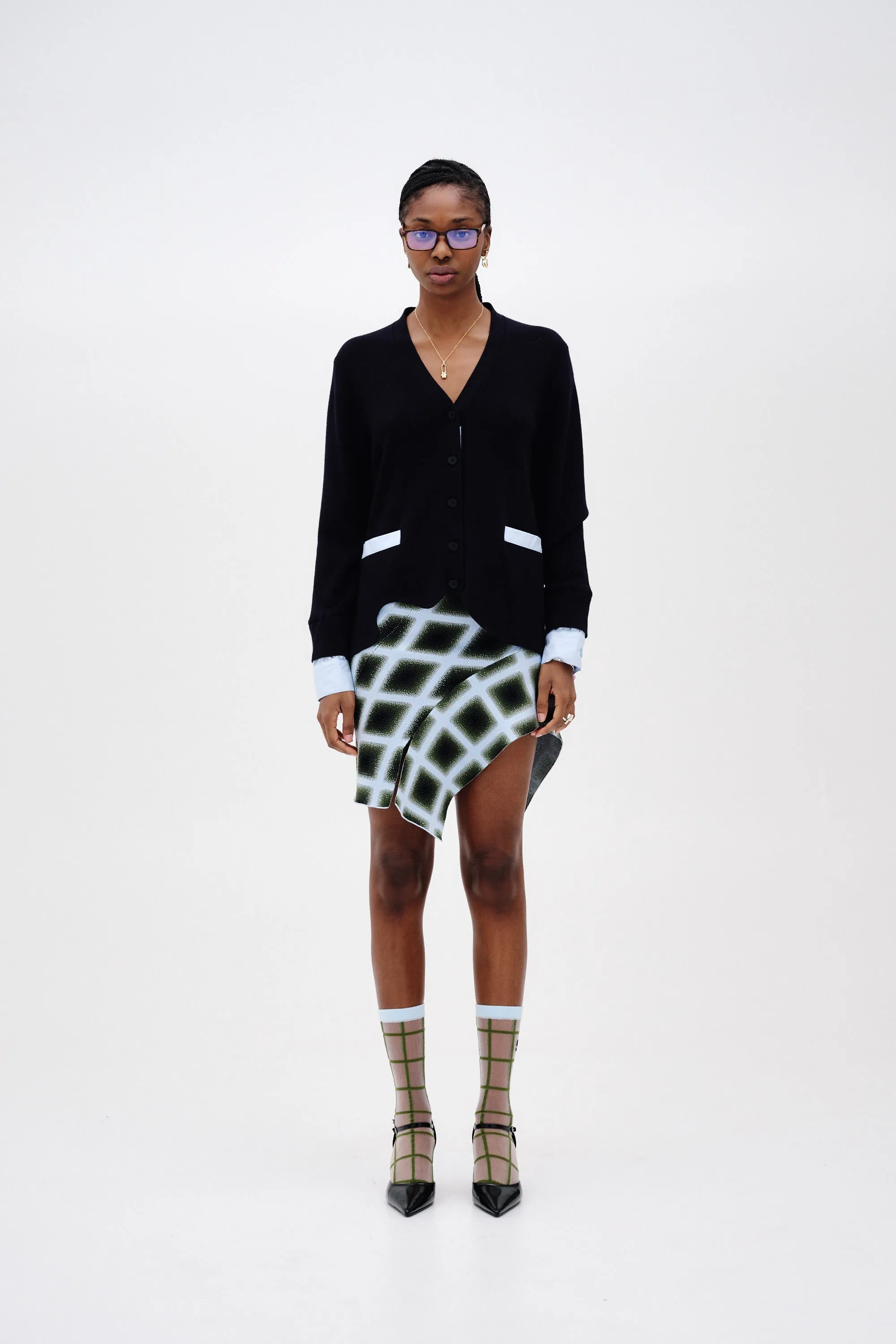 SHEBA MINI PLAID SKIRT sold by PH5 product image thumbnail 3