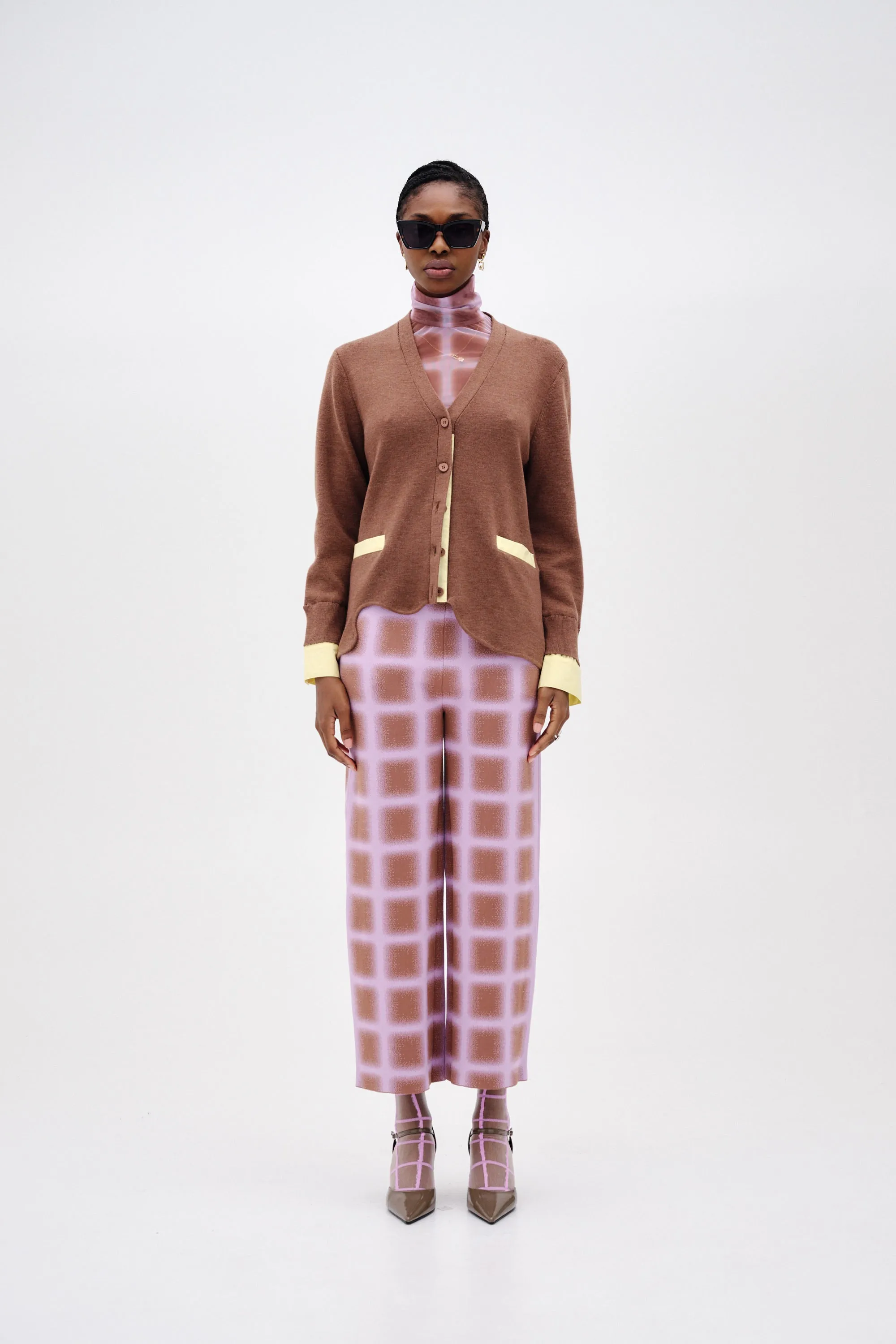 LILO COLOR BLOCKED MERINO WOOL CARDIGAN sold by PH5 product image thumbnail 2