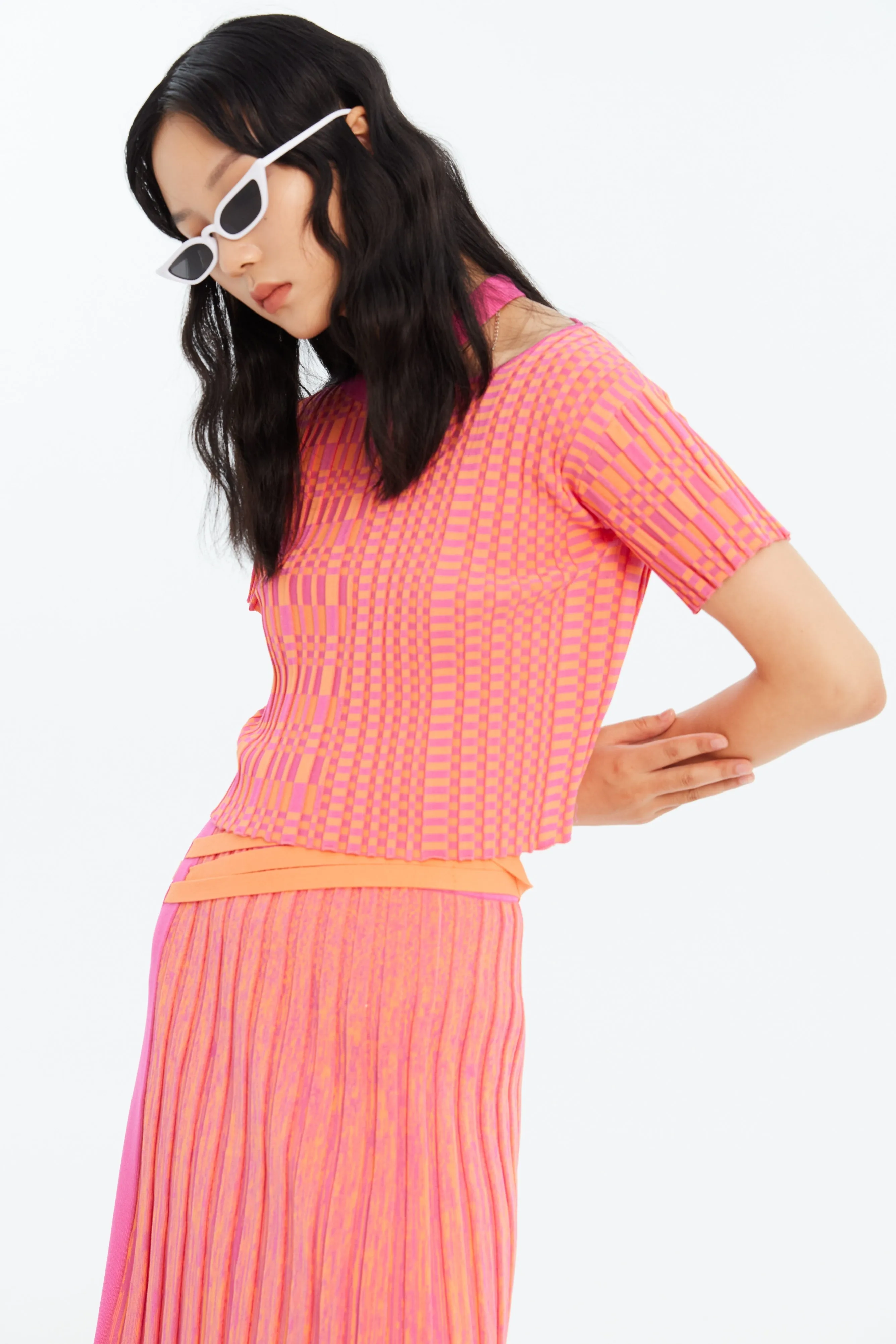 DEVAN ECO CROPPED SHORT SLEEVE TOP sold by PH5 product image thumbnail 4