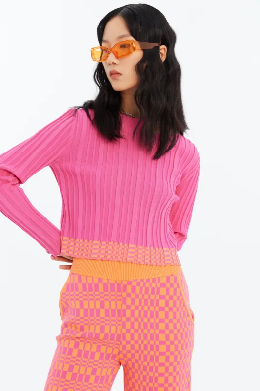 JAN ECO CROPPED LONG SLEEVE TOP sold by PH5