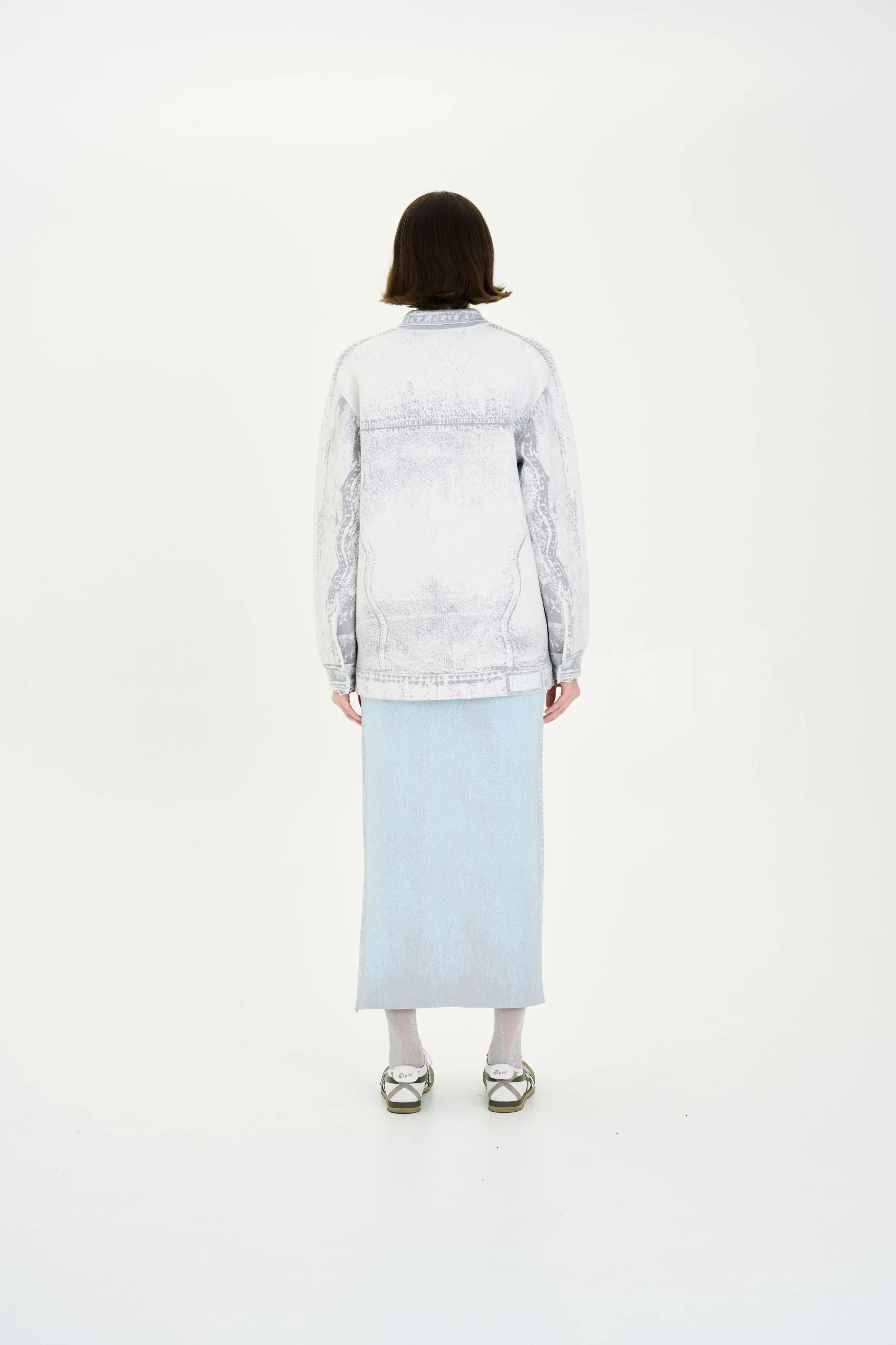 HANA DENIM PRINT OVERSIZED JACKET sold by PH5 product image thumbnail 4