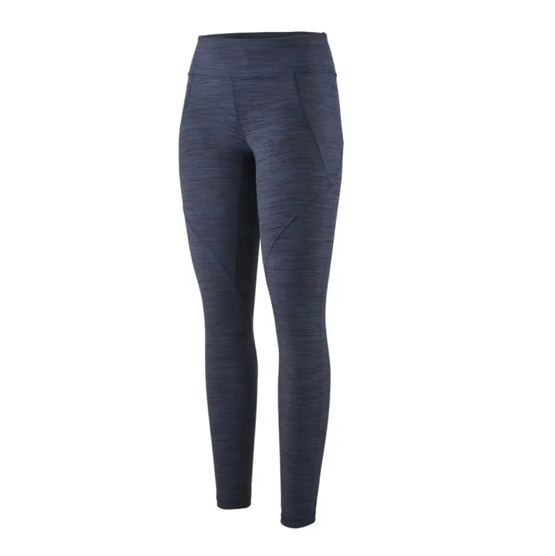 Womens Patagonia Centered Tights - Space Dye: Dolomite Blue sold by Pace Athletic