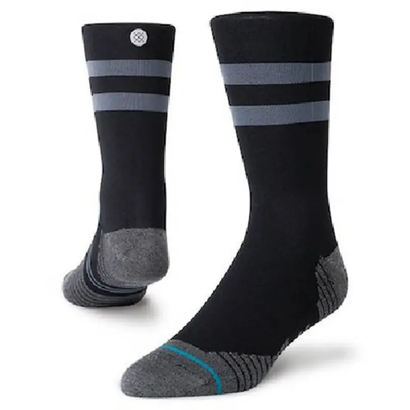 Unisex Stance Run Light Crew Sock - Black sold by Pace Athletic