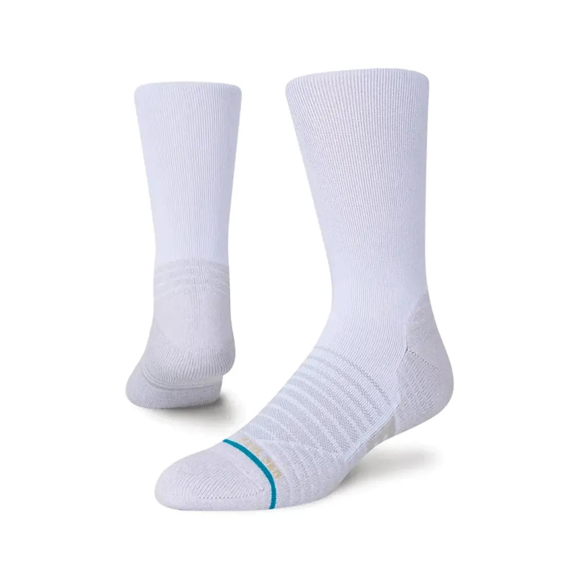 Unisex Stance Versa Performance Crew Sock - White sold by Pace Athletic
