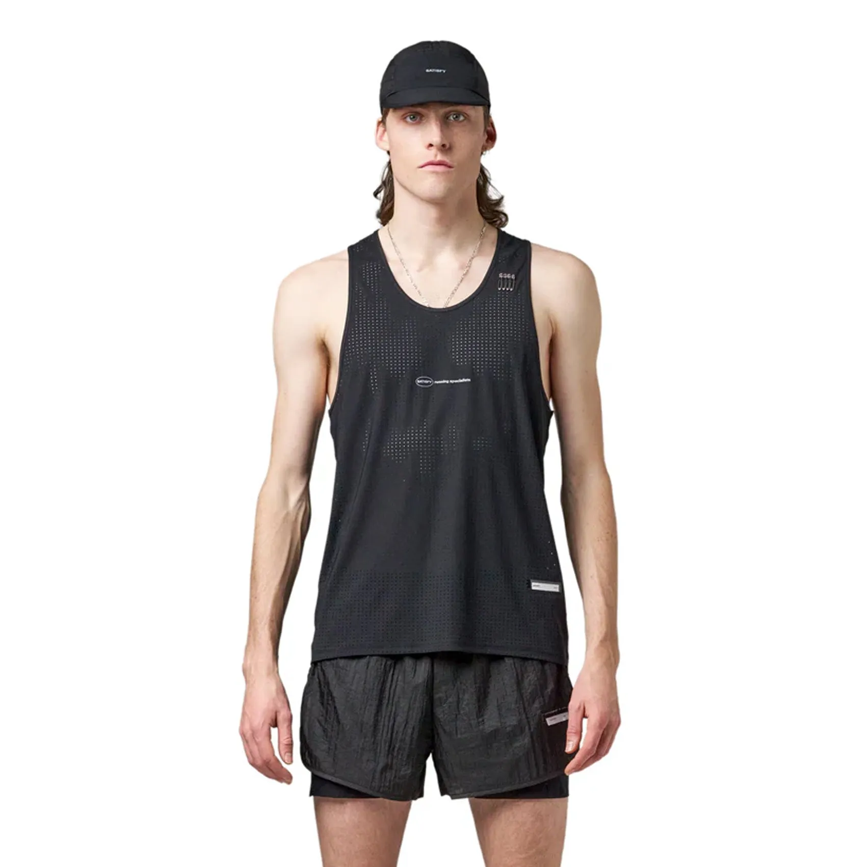 Mens Satisfy Space-O Running Singlet sold by Pace Athletic product image thumbnail 3