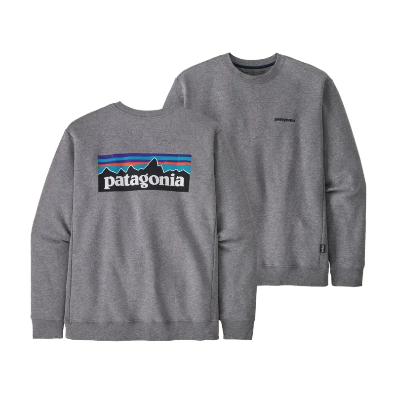 Mens Patagonia P-6 Logo Uprisal Crew Sweatshirt sold by Pace Athletic