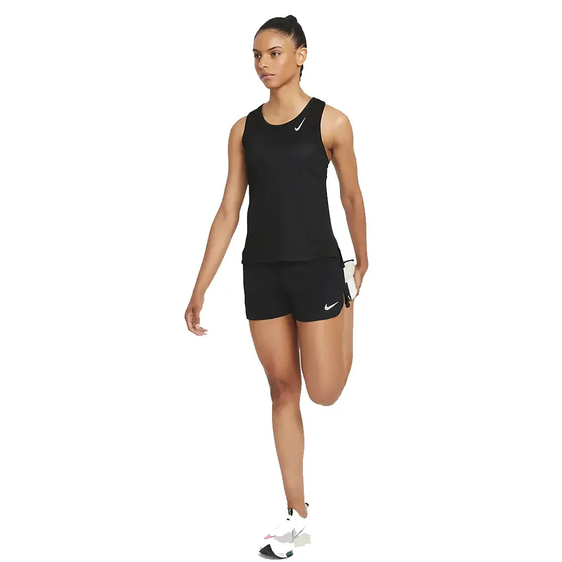 Womens Nike Dri-Fit Race Singlet - Black sold by Pace Athletic product image thumbnail 3