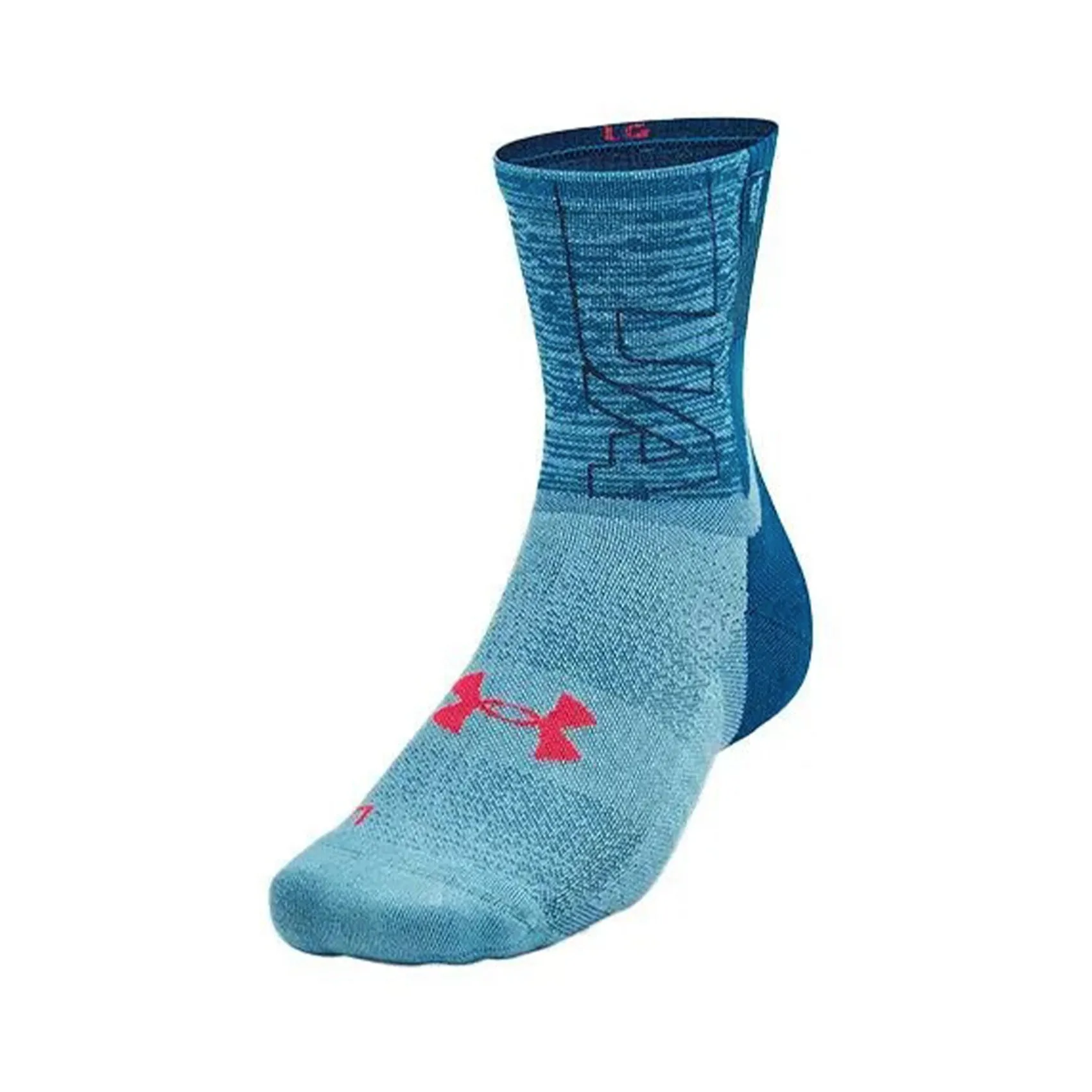 Unisex Under Armour ArmourDry Run Cushion Mid Crew Sock sold by Pace Athletic product image thumbnail 2
