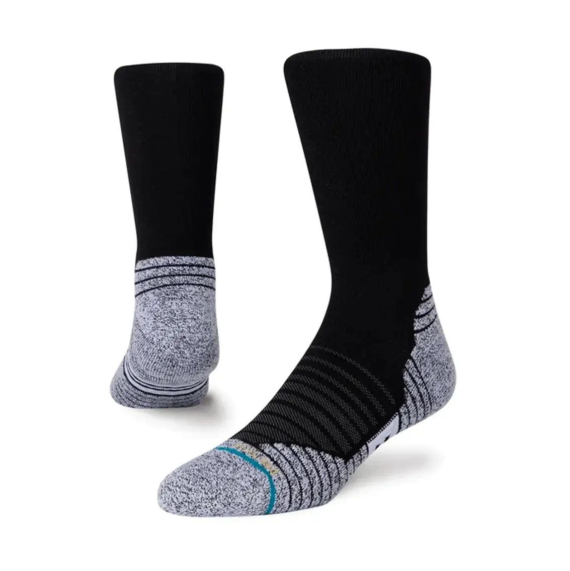 Stance Versa Crew Sock - Black sold by Pace Athletic