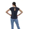 Womens On Running Active-T Breathe - Navy sold by Pace Athletic
