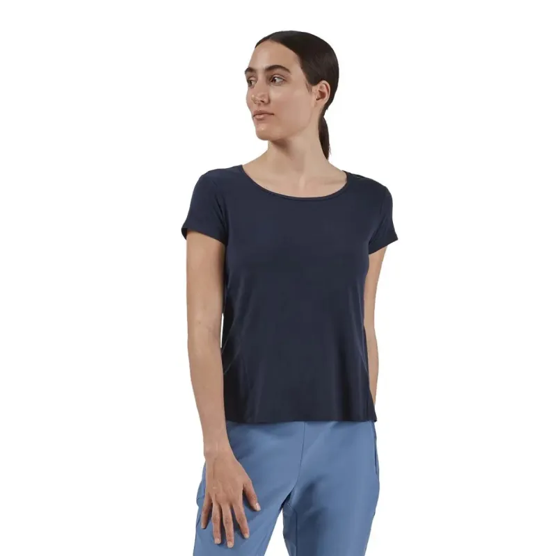 Womens On Running Active-T Breathe - Navy sold by Pace Athletic