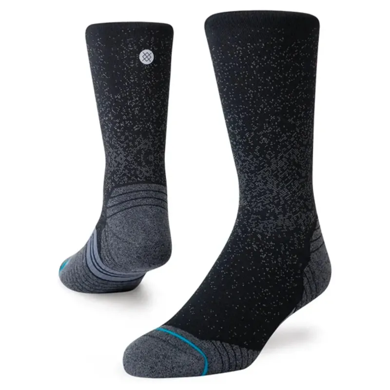 Unisex Stance Run Crew Sock - Black sold by Pace Athletic