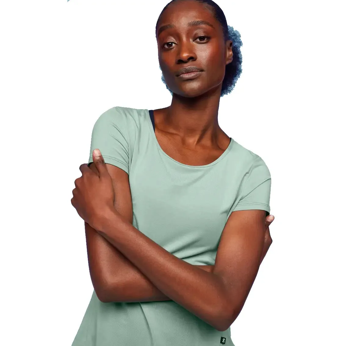 Womens On Running Active T Breathe - Moss sold by Pace Athletic product image thumbnail 3