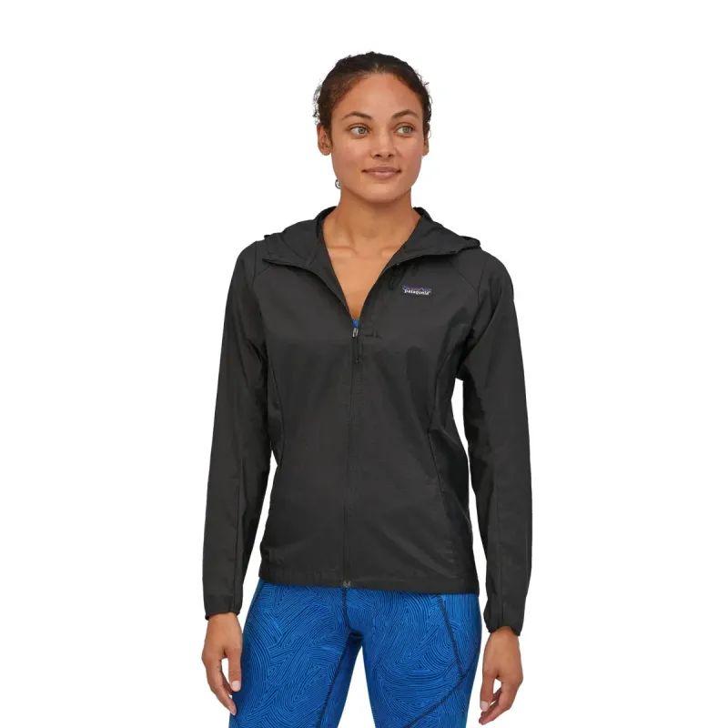 Womens Patagonia Houdini Jacket - Black sold by Pace Athletic