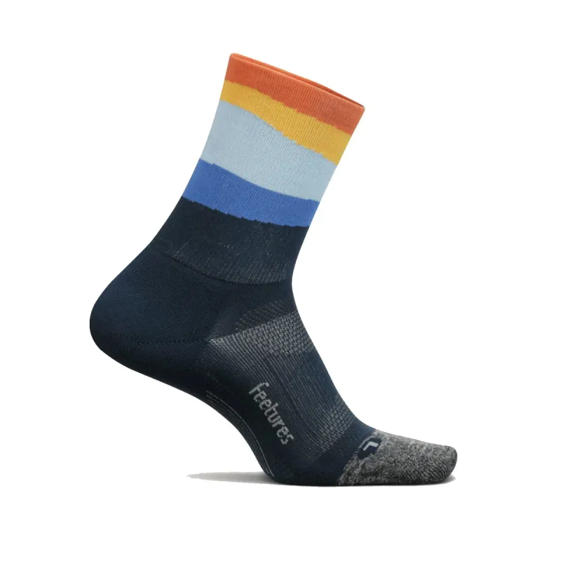 Unisex Feetures Elite Ultra Light Cushion Mini Crew Socks sold by Pace Athletic