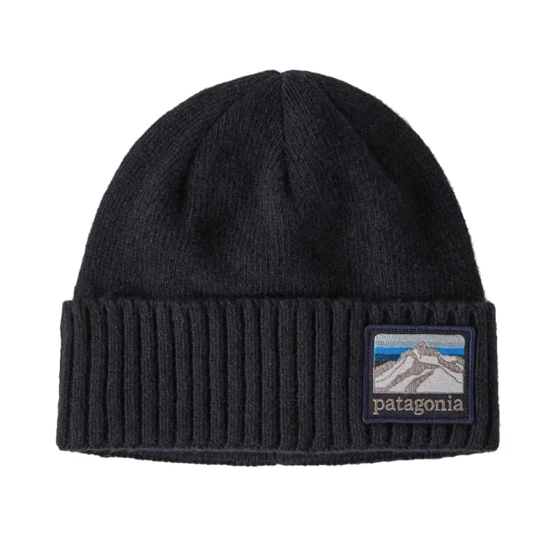 Patagonia Brodeo Beanie - Line Logo Ridge - Classic Navy sold by Pace Athletic