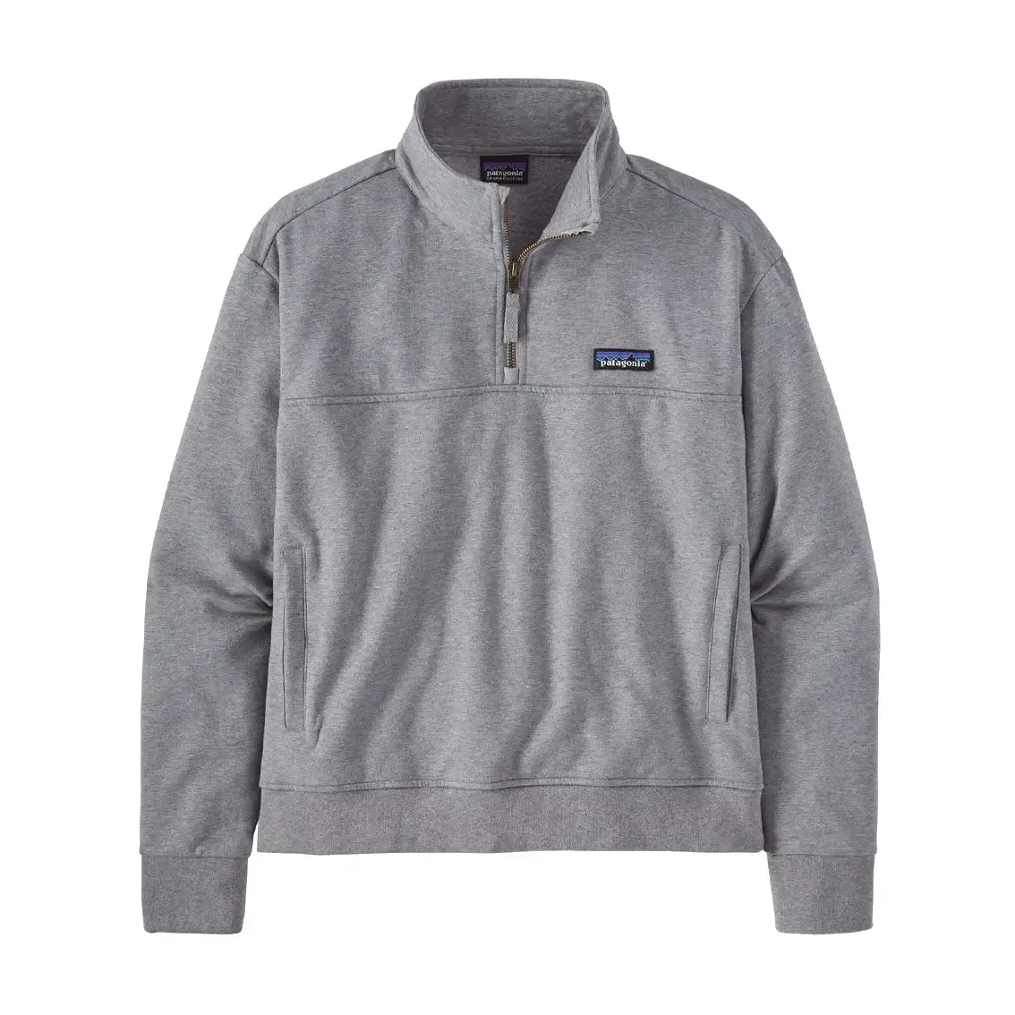 Womens Patagonia Ahnya Pullover - Salt Grey sold by Pace Athletic