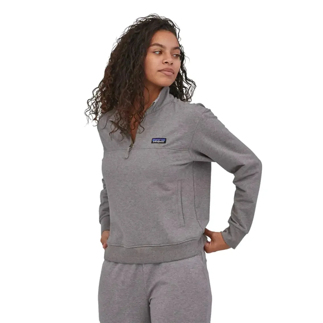 Womens Patagonia Ahnya Pullover - Salt Grey sold by Pace Athletic product image thumbnail 2