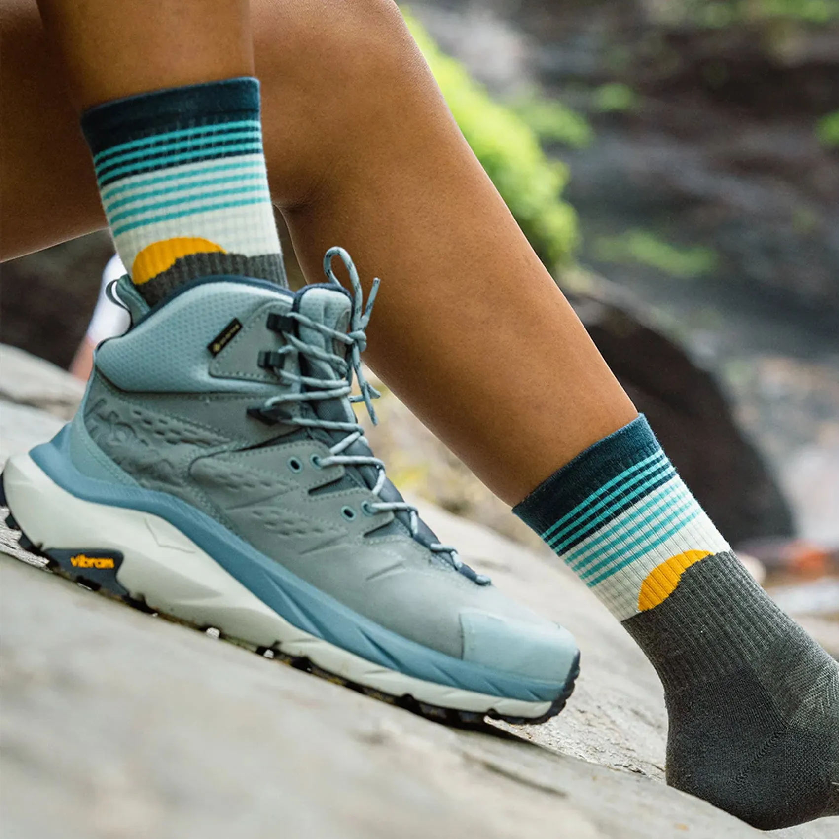 Unisex Feetures Socks Trail Max Cushion Mini Crew sold by Pace Athletic product image thumbnail 5