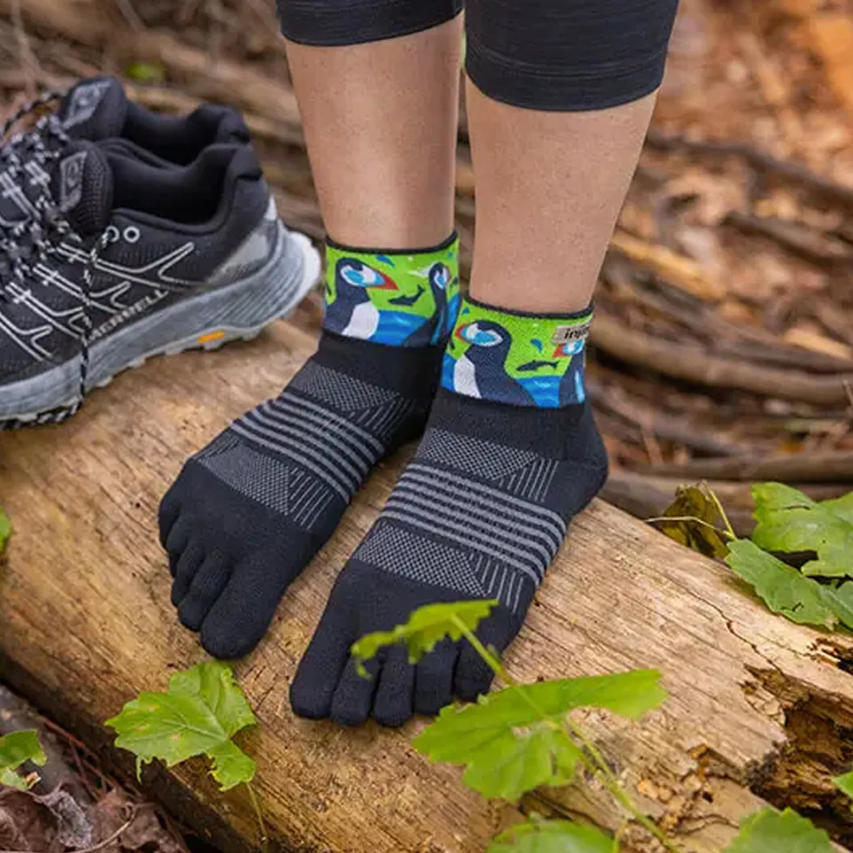 Womens Injinji Trail Artist Designed Mini-Crew Socks sold by Pace Athletic product image thumbnail 3