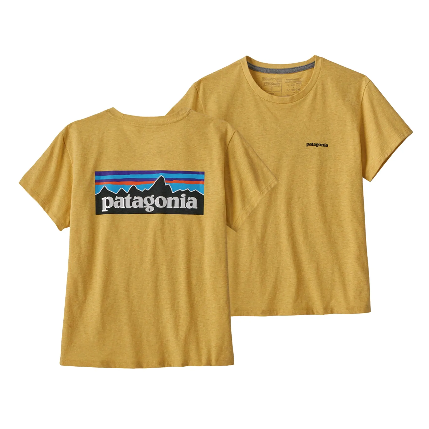 Womens Patagonia P-6 Logo Responsibili-Tee sold by Pace Athletic
