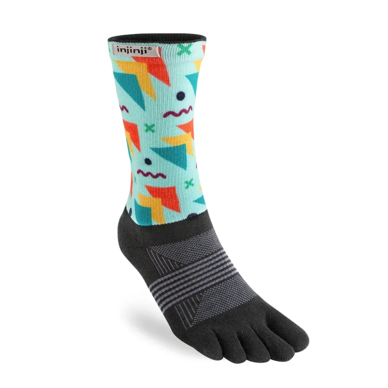 Womens Injinji Trail Spectrum Midweight Crew Socks sold by Pace Athletic