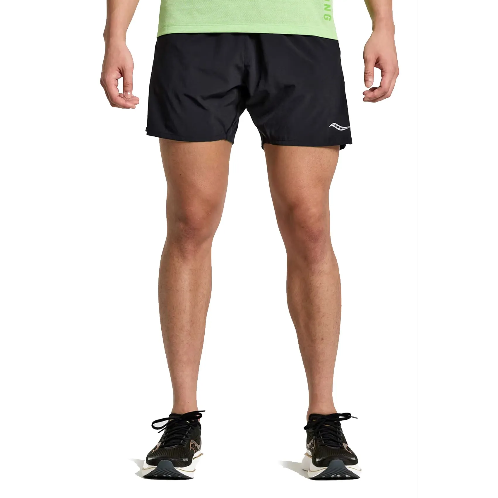 Mens Saucony Outpace 5 Inch Shorts sold by Pace Athletic