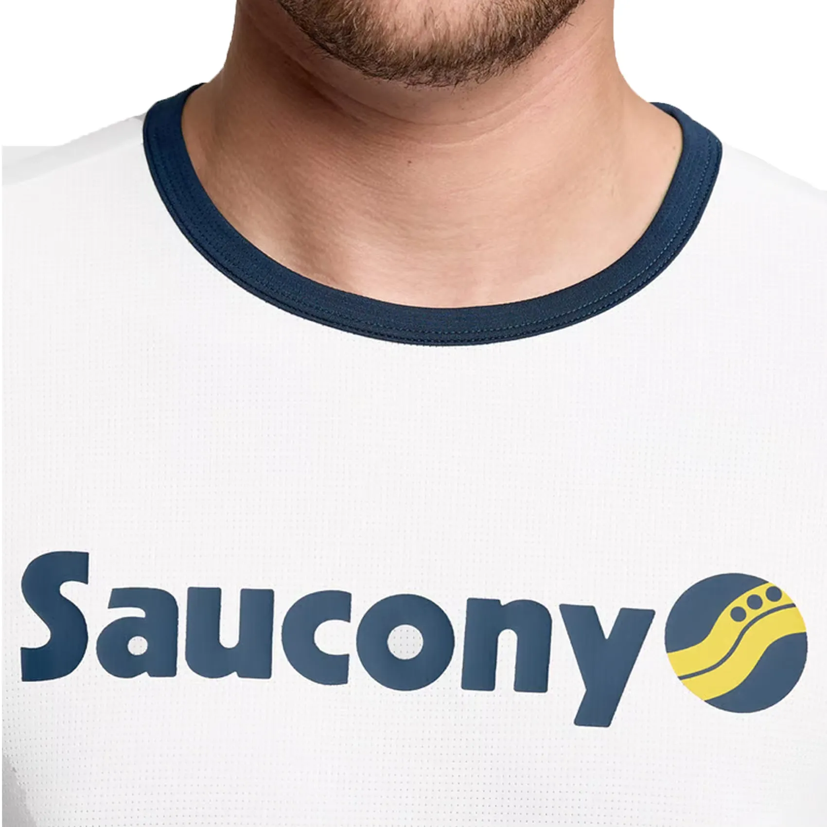Mens Saucony Stopwatch Graphic Short Sleeve Tee sold by Pace Athletic product image thumbnail 3