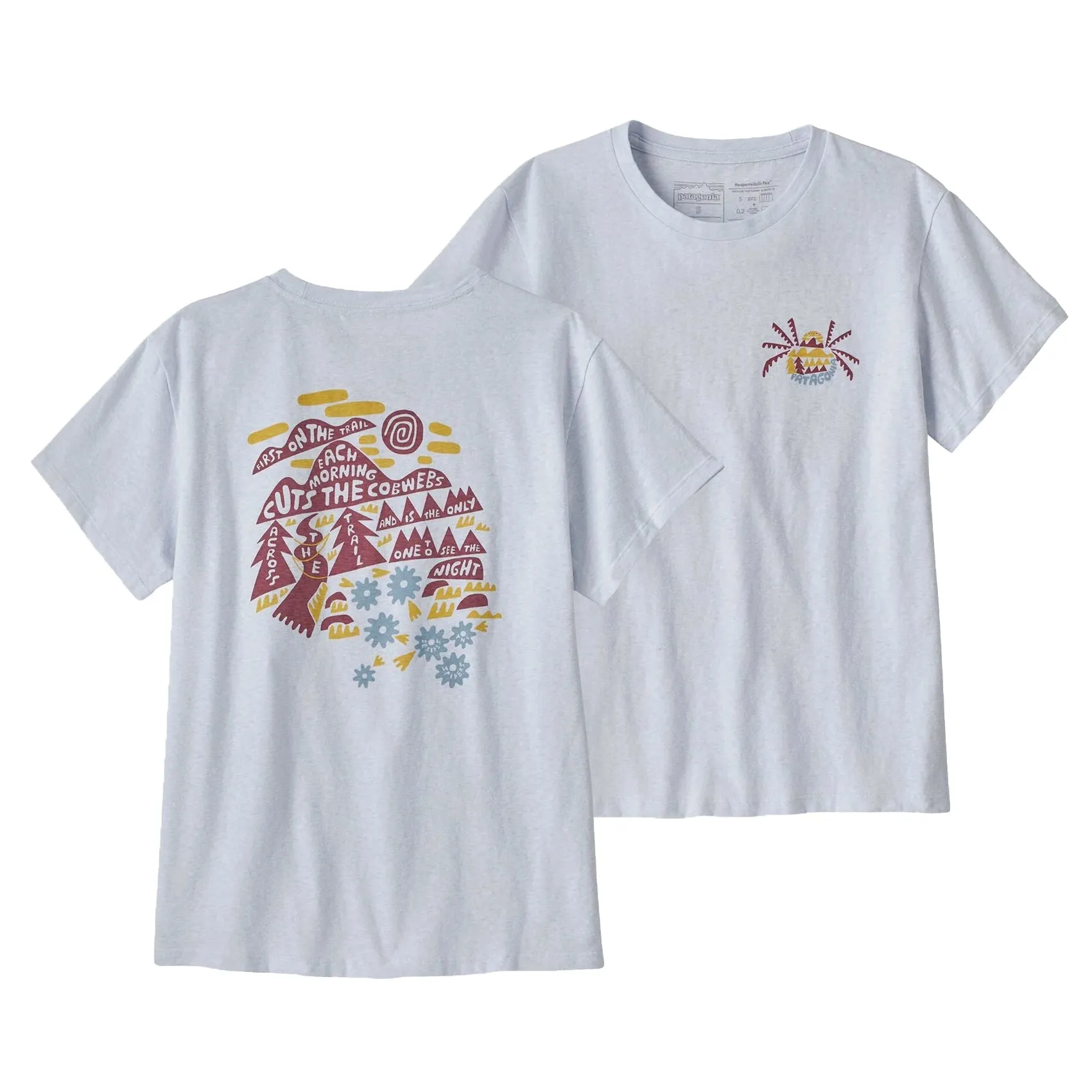 Womens Patagonia Across The Trail Responsibili-Tee sold by Pace Athletic product image thumbnail 5