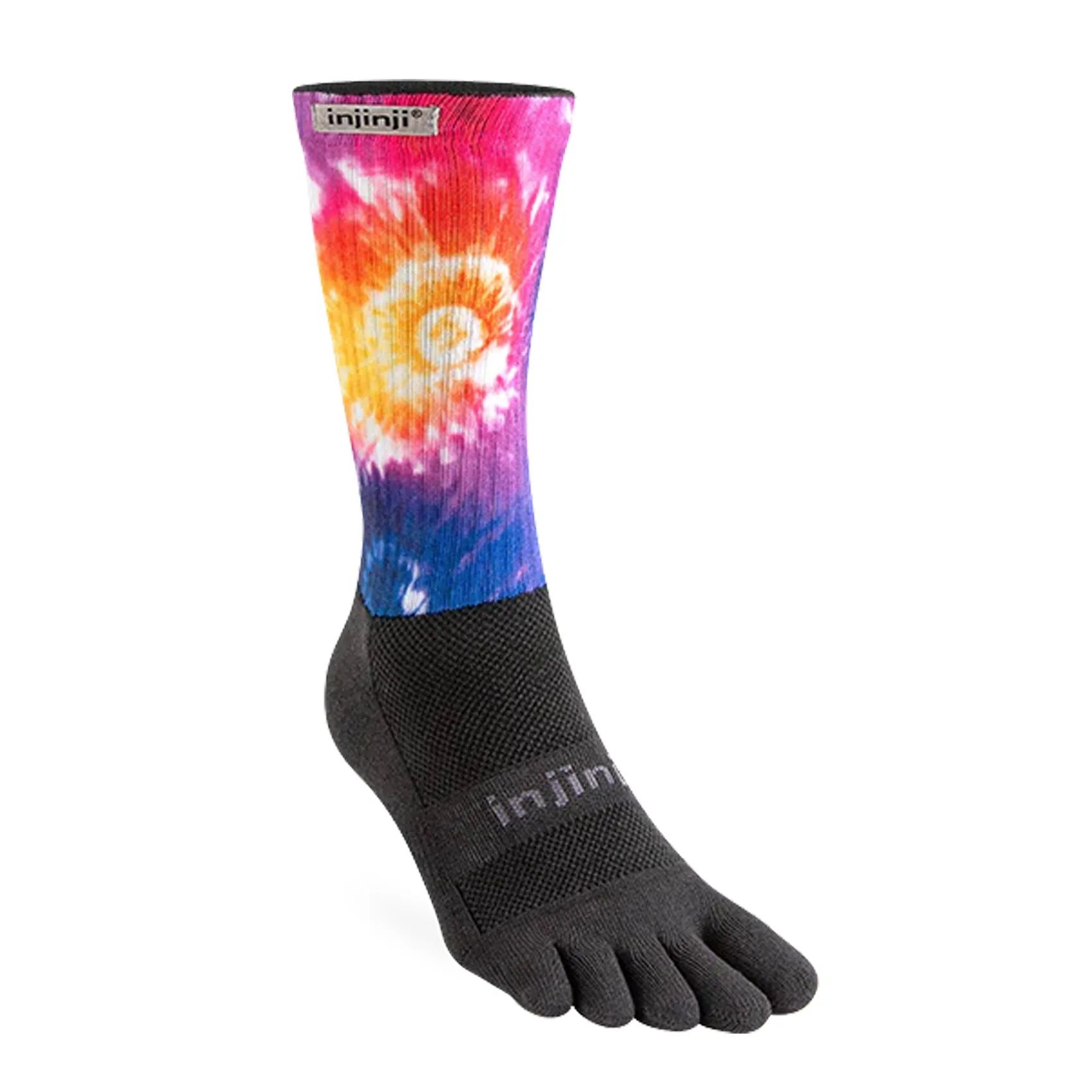 Unisex Injinji Trail Midweight Crew Socks - The Courtney Crew sold by Pace Athletic product image thumbnail 3