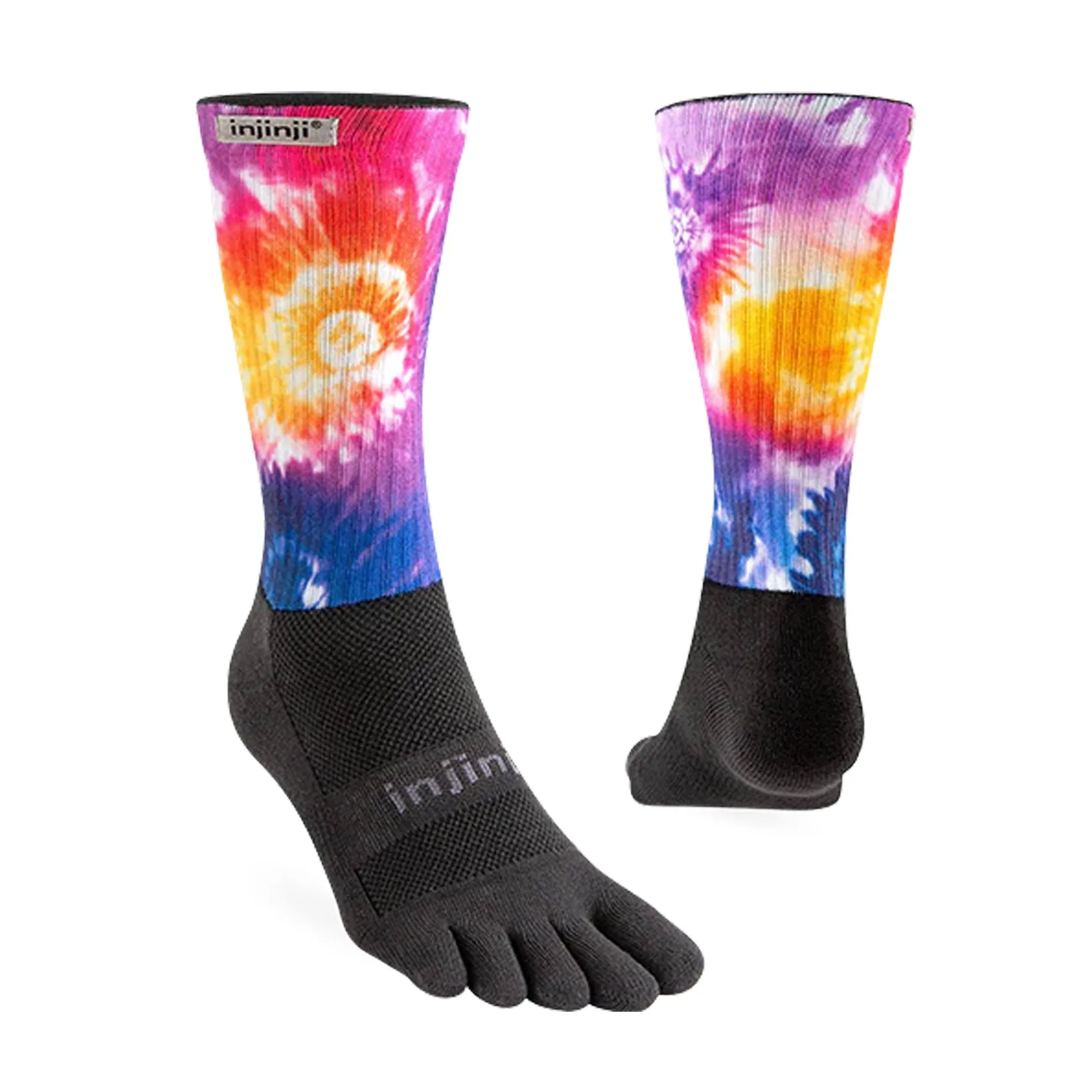 Unisex Injinji Trail Midweight Crew Socks - The Courtney Crew sold by Pace Athletic product image thumbnail 4