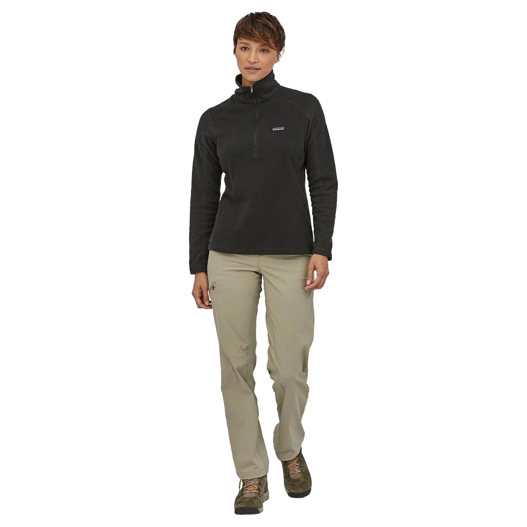 Womens Patagonia Micro D 1/4 Zip Pullover sold by Pace Athletic product image thumbnail 4