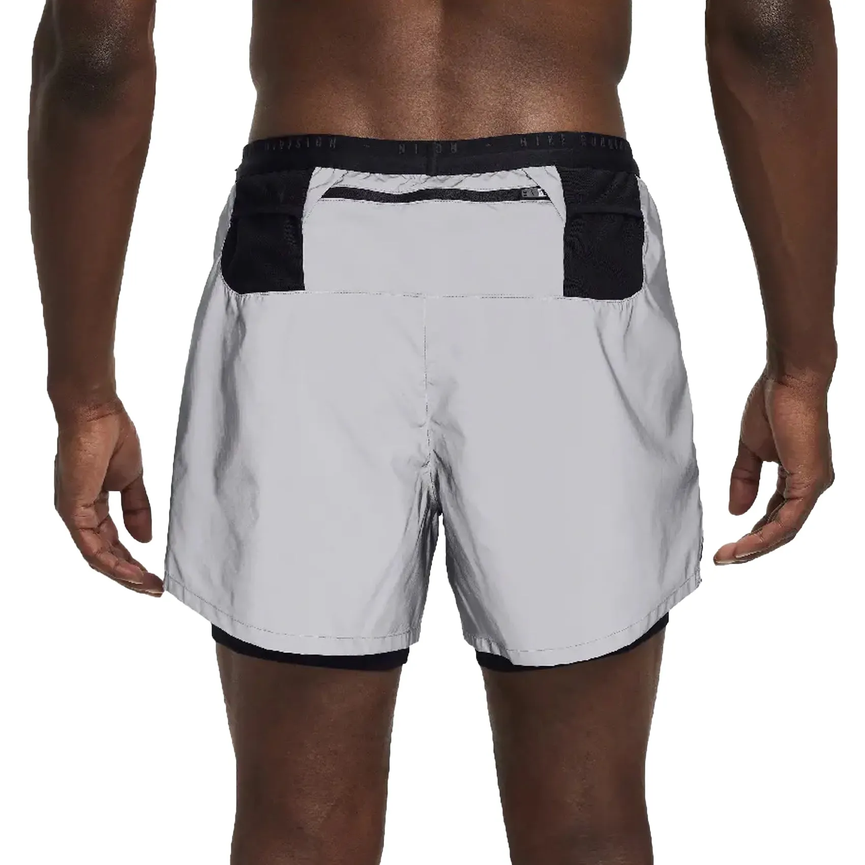 Mens Nike Dri-FIT ADV 4 Inch Reflective Running Shorts sold by Pace Athletic product image thumbnail 2