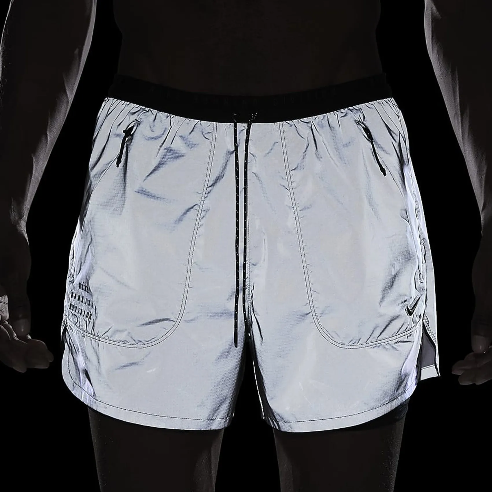 Mens Nike Dri-FIT ADV 4 Inch Reflective Running Shorts sold by Pace Athletic product image thumbnail 5