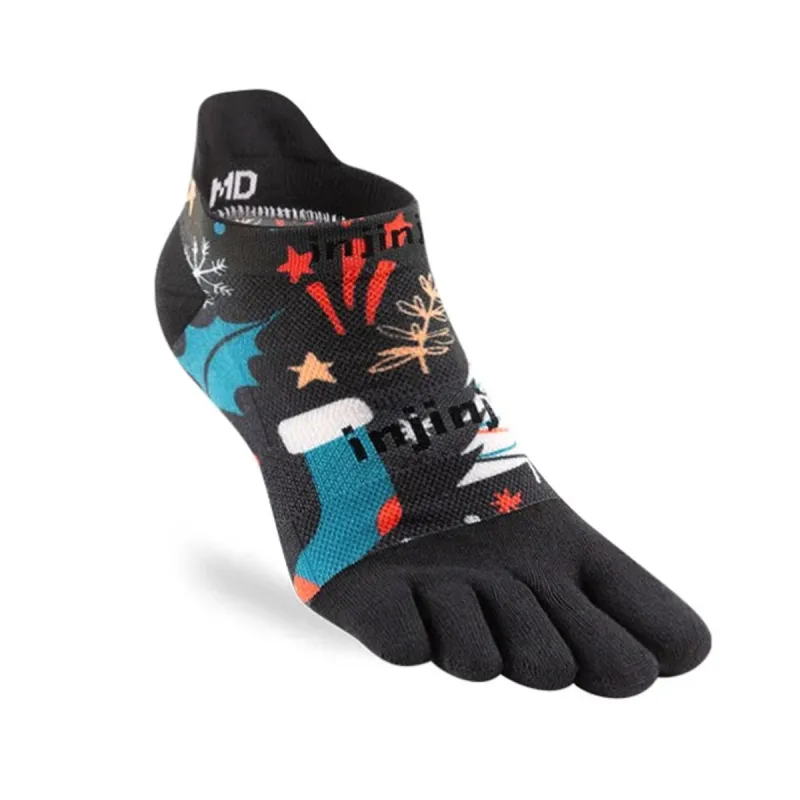 Unisex Injinji Run Spectrum Lightweight No-Show Socks sold by Pace Athletic