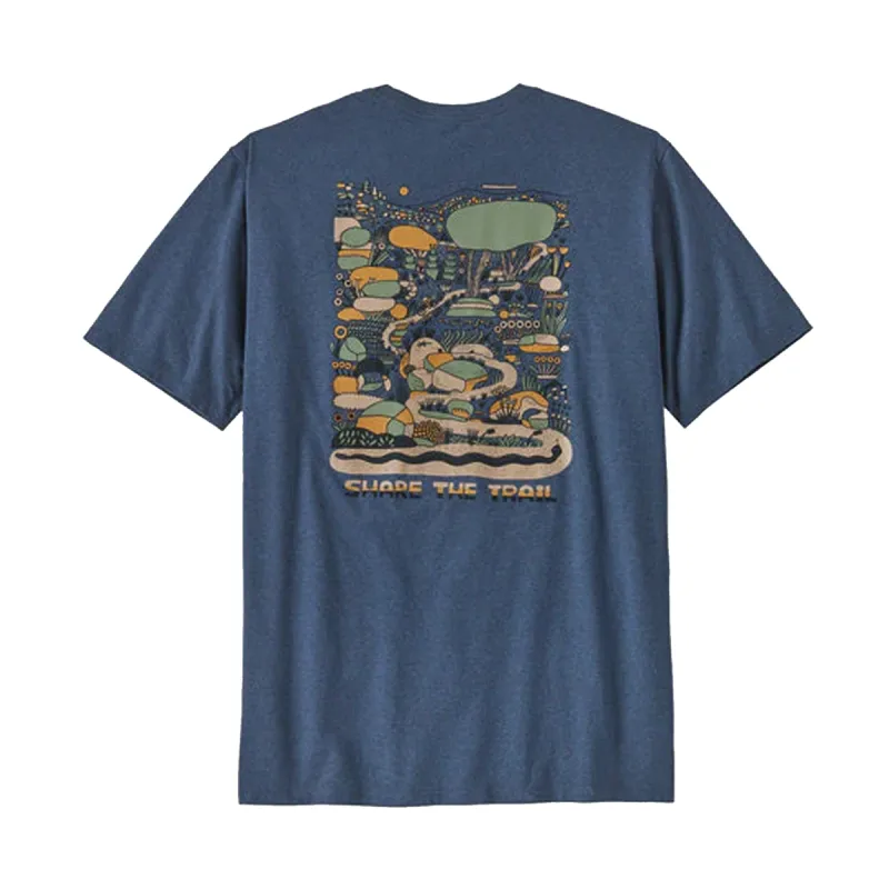 Mens Patagonia Commontrail Pocket Responsibili-Tee made by Patagonia