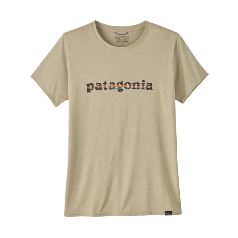 Womens Patagonia Capilene Cool Daily Graphic Shirt sold by Pace Athletic