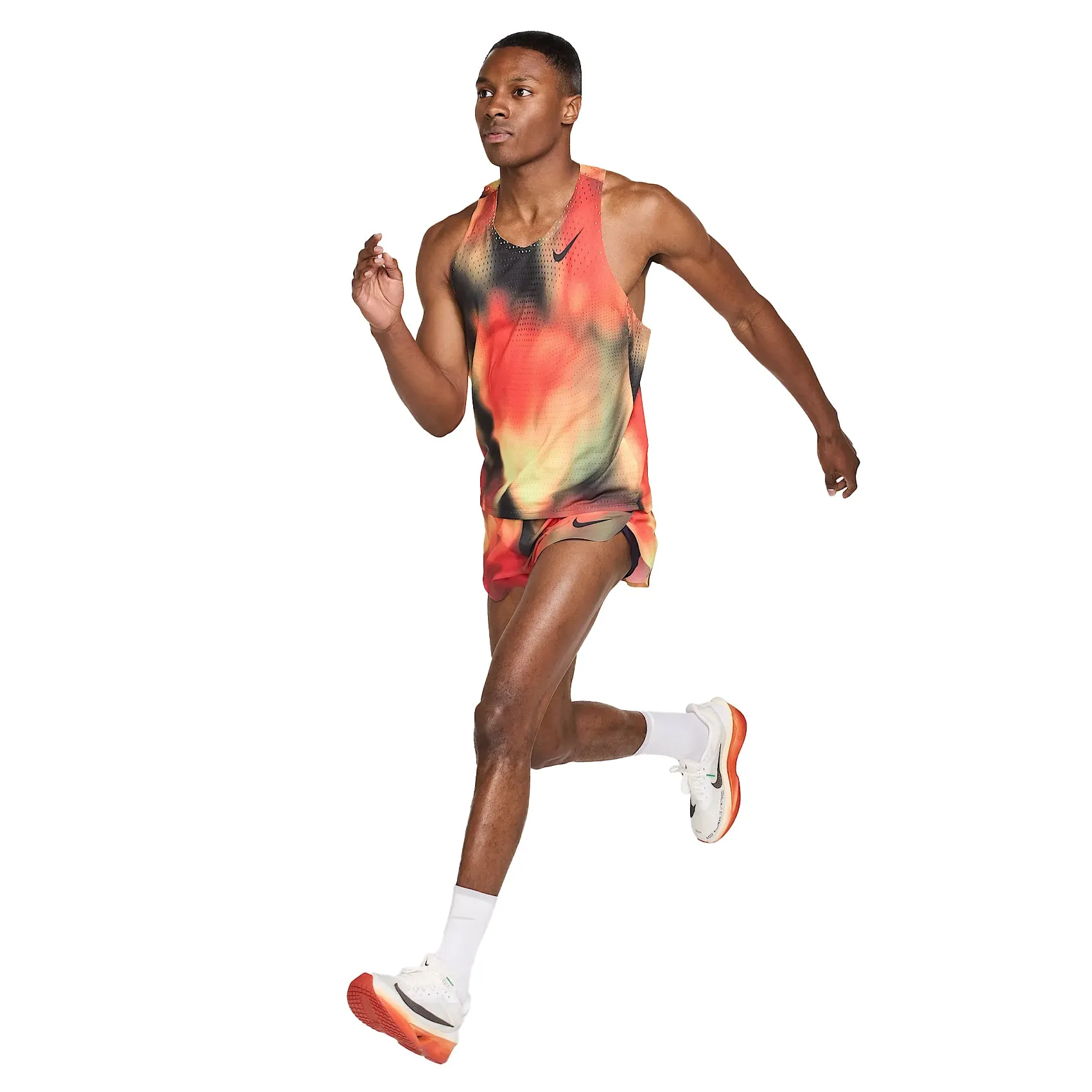Mens Nike DriFit ADV Aeroswift Elite Entry Singlet sold by Pace Athletic product image thumbnail 4