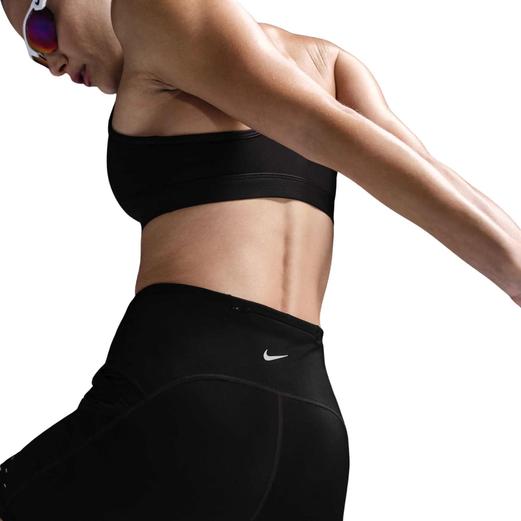 Womens Nike Swift High-Waisted 4 Inch Tight Running Shorts with Pockets sold by Pace Athletic product image thumbnail 4