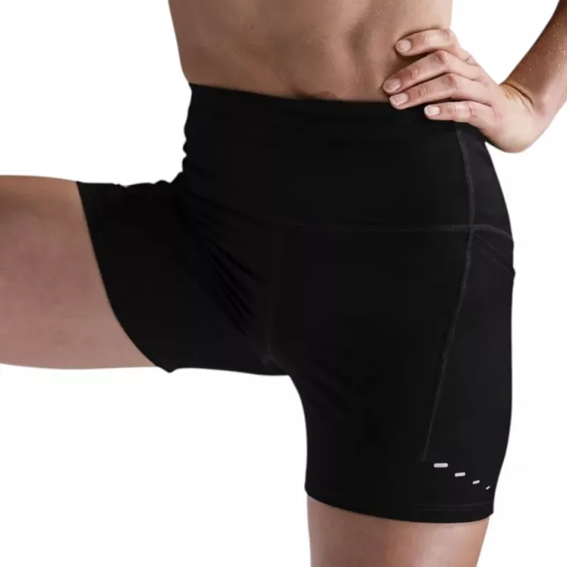 Womens Nike Swift High-Waisted 4 Inch Tight Running Shorts with Pockets sold by Pace Athletic