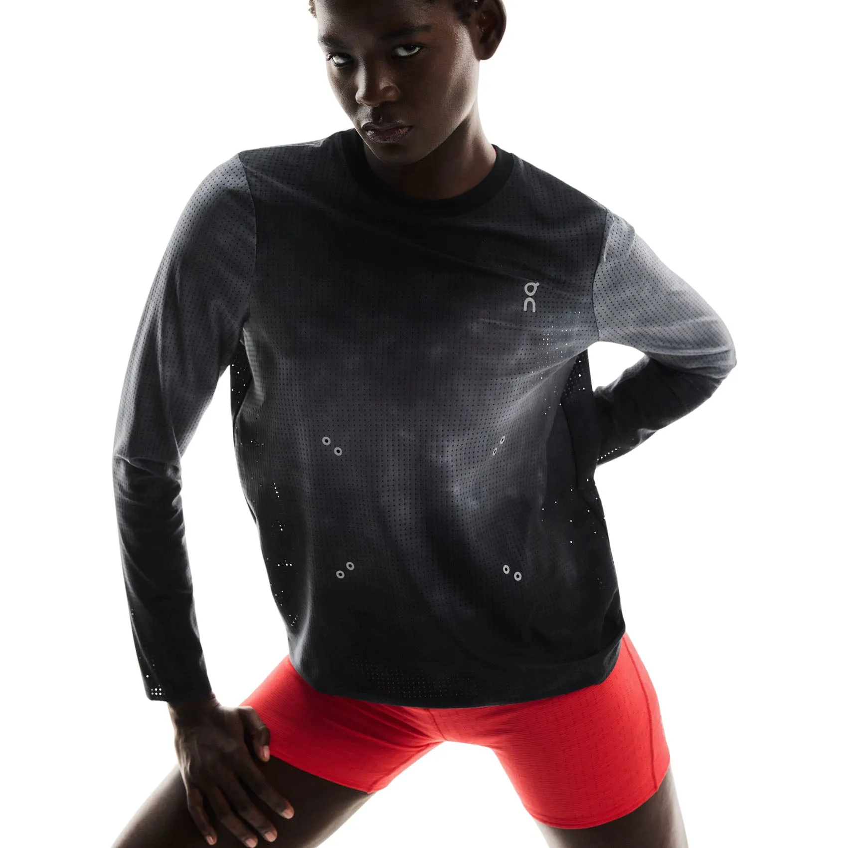 Womens On Running Pace Mesh Long-T sold by Pace Athletic product image thumbnail 3