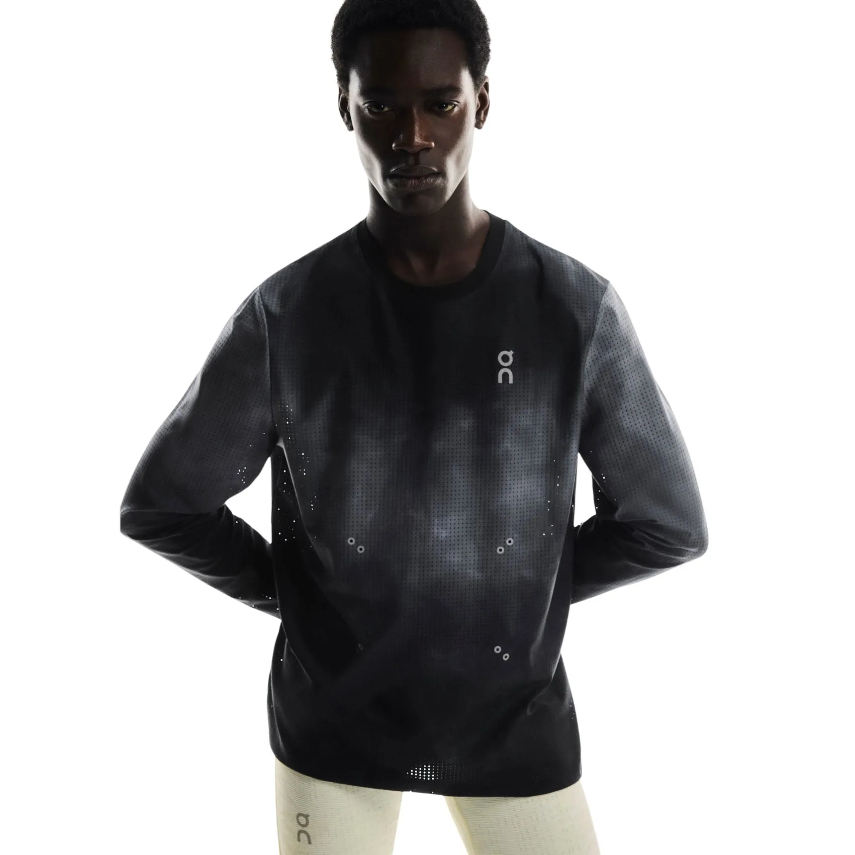 Mens On Running Pace Mesh Long-T sold by Pace Athletic product image thumbnail 3