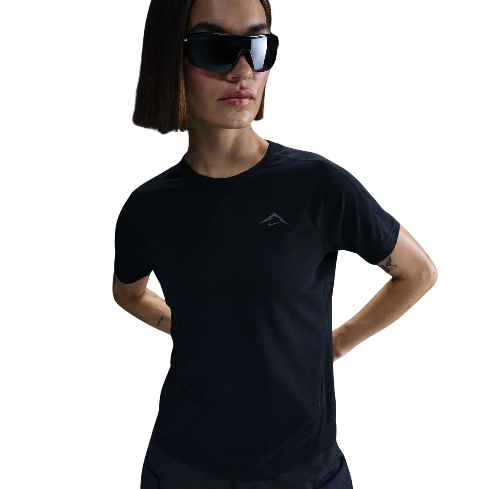 Womens Nike Trail Dri-FIT Short-Sleeve Running Top sold by Pace Athletic product image thumbnail 3