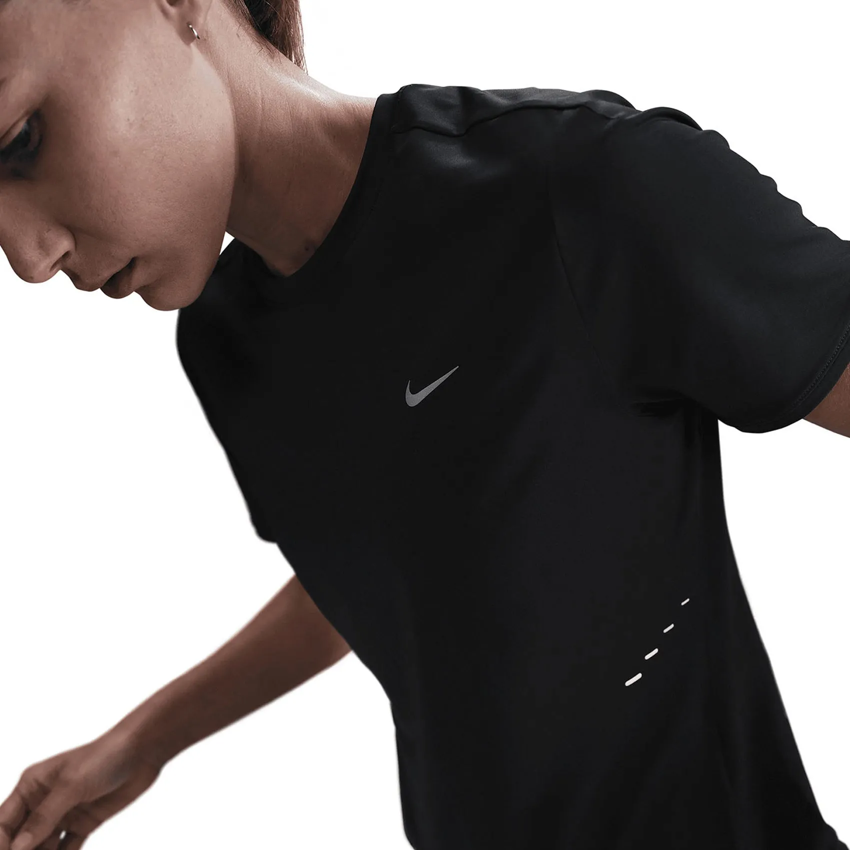 Womens Nike Swift Dri-FIT Short-Sleeve Running Top sold by Pace Athletic product image thumbnail 4