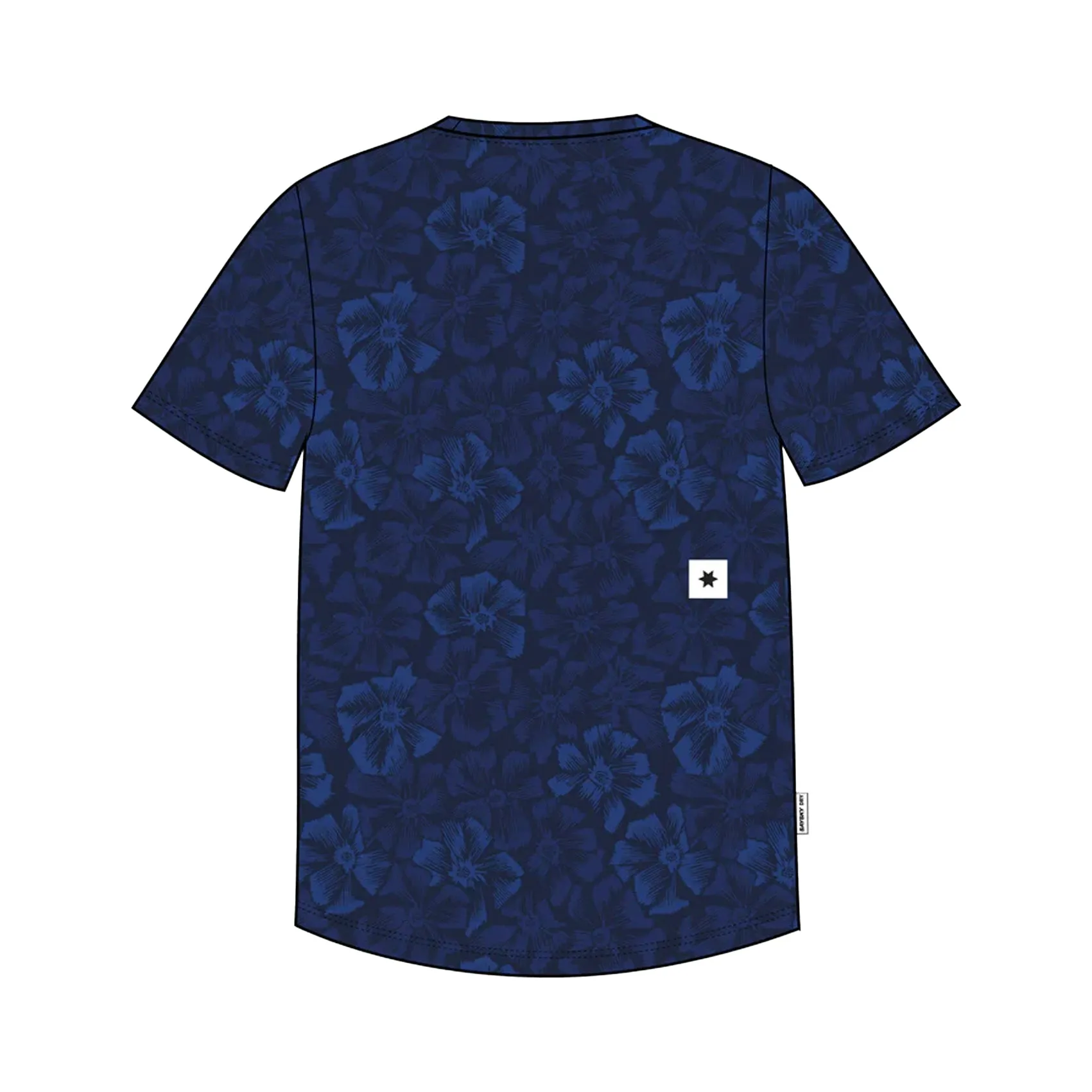 Mens Saysky Flower Combat T-Shirt sold by Pace Athletic product image thumbnail 4