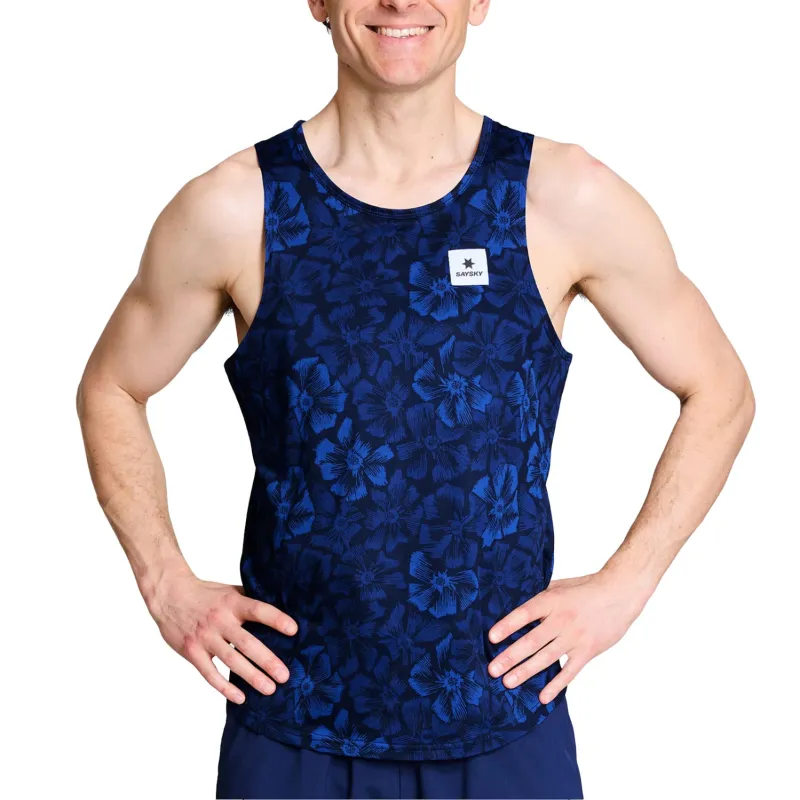Mens Saysky Flower Combat Singlet sold by Pace Athletic