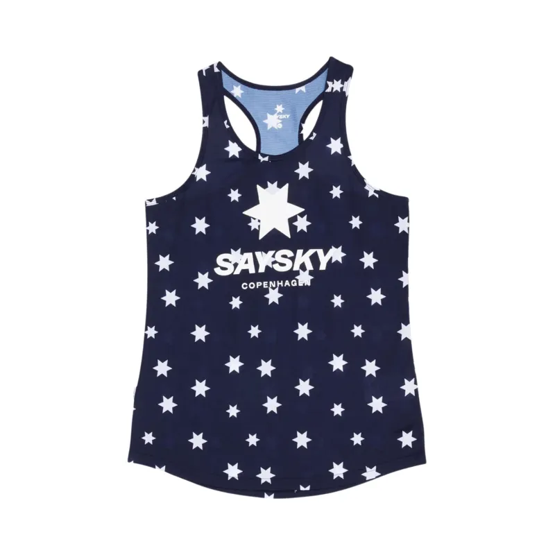 Womens Saysky Star Combat Singlet made by Pace Athletic