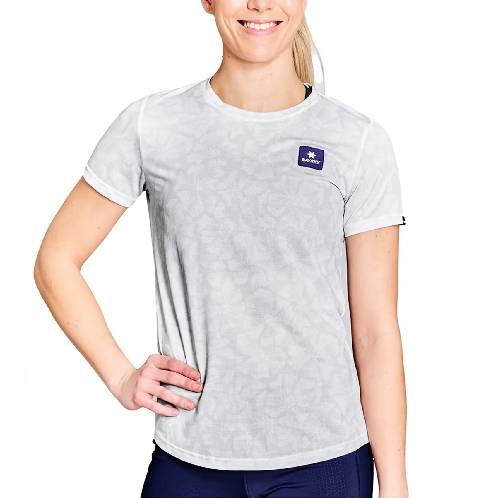 Womens Saysky Flower Combat T-Shirt sold by Pace Athletic