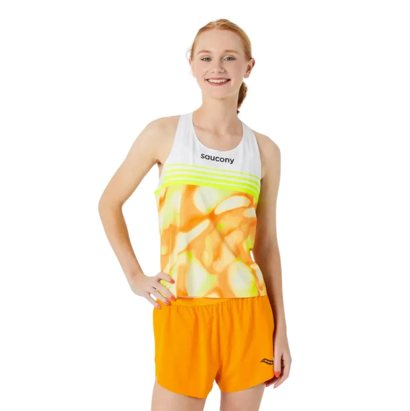 Womens Saucony Endorphin Singlet sold by Pace Athletic
