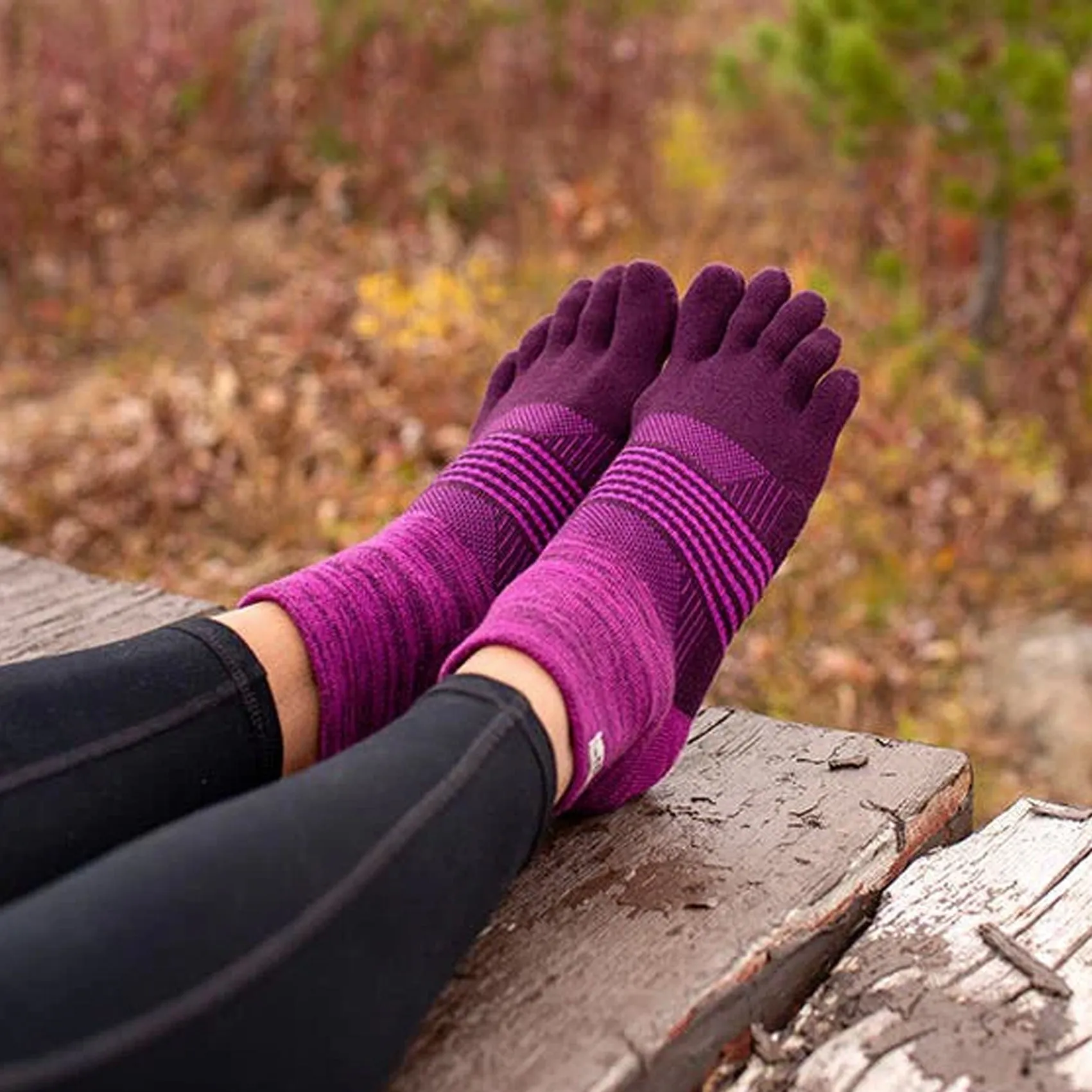 Womens Injinji Performance Trail Midweight Crew Socks sold by Pace Athletic product image thumbnail 3